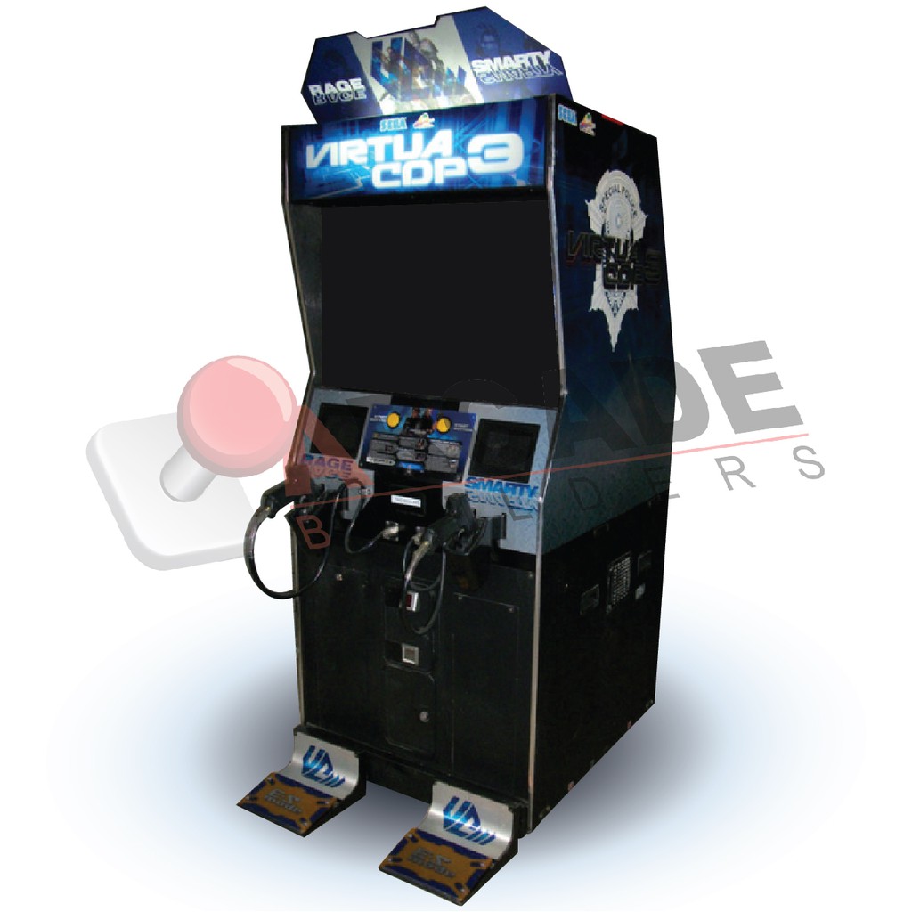Virtua Cop 3 Arcade Shooting Gun Machine Malaysia Double Player